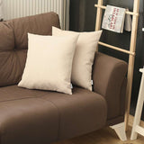 Set Of 2 White Textured Pillow Covers