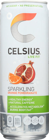 CELS SPRKLNG ORGN POMGRN ( 12 X 12 OZ   )