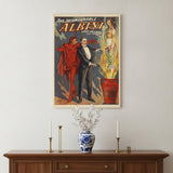 11" X 14" The Incomparable Albini Vintage Magic Poster Wall Art