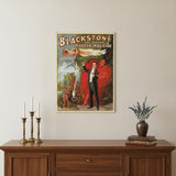 Vintage 1934 Blackstone Magic Unframed Print Wall Art