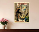 Vintage 1895 Blackstone Magic Unframed Print Wall Art