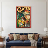 Vintage c1920sCarter Magic Poster Wall Art