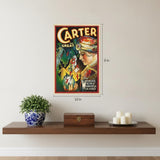 Vintage 1926 Carter Witchcraft Magic Unframed Print Wall Art
