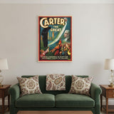 Vintage 1926 Carter Witchcraft Magic Unframed Print Wall Art
