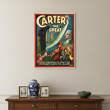Vintage 1926 Carter Witchcraft Magic Unframed Print Wall Art