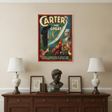 Vintage 1926 Carter Witchcraft Magic Unframed Print Wall Art