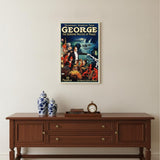 George the Supreme Vintage Magic Unframed Print Wall Art