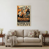 Houdini Spirits Vintage Magic Unframed Print Wall Art