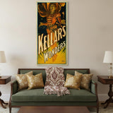 36" X 72" Keller's Wonders Vintage Magic Poster Wall Art