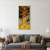 18" X 36" Keller's Wonders Vintage Magic Poster Wall Art