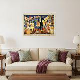 Thurston Out Of A Hat Vintage Magic Unframed Print Wall Art