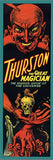 6" X 18" Thurston The Great Wonder Show Vintage Magic Poster Wall Art