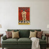 36" X 54" Houdini In Handcuffs Vintage Magic Poster Wall Art