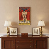 16" X 24" Houdini In Handcuffs Vintage Magic Poster Wall Art
