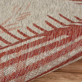8' X 9' Beige Indoor Outdoor Area Rug