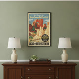 12" X 18" Vintage 1950S Bryce Canyon National Park Wall Art