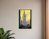 Dunes Beaches Vintage Travel Unframed Print Wall Art