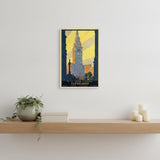 Dunes Beaches Vintage Travel Unframed Print Wall Art