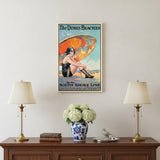 Dunes Beaches Vintage Travel Unframed Print Wall Art
