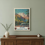 8.5" X 11" Rainier National Park C1920S Vintage Travel Poster Wall Art