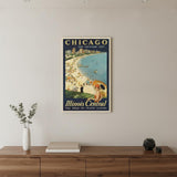 Vintage 1929 Chicago Vacation Travel Unframed Print Wall Art