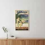 Washington Dc Vintage Travel Unframed Print Wall Art