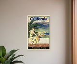 Washington Dc Vintage Travel Unframed Print Wall Art