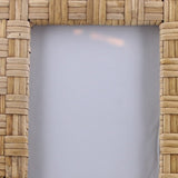 5x7 Woven Bamboo Vertical Frame