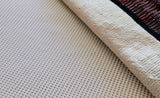 2' x 8' Ivory Striped Weave Non Slip Rug Pad