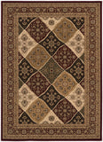 10' Red And Beige Oriental Runner Rug
