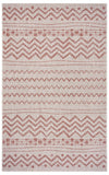 5' X 8' Beige Indoor Outdoor Area Rug