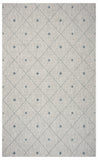 2' X 3' Blue And Gray Indoor Outdoor Area Rug