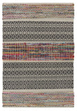 5' X 7' Colorful Traditional Chindi Area Rug