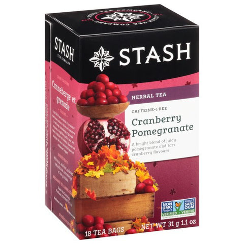 STASH CRANBRY/POM TEA ( 6 X 18 BAG  )
