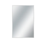 36" Silver Metal Accent Mirror