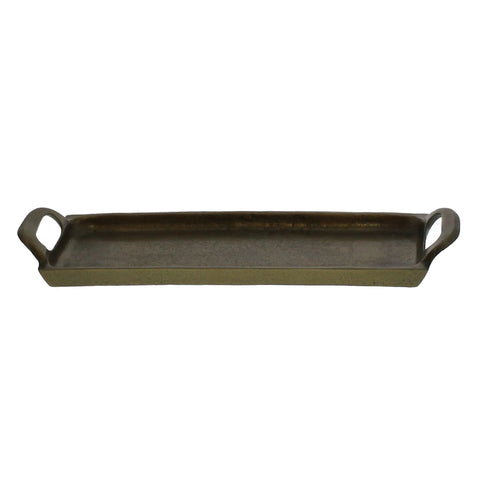 Petite Bronze Narrow Rectangular Tray