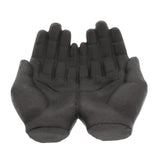 7" Black Modern Open Hands Tabletop Sculpture