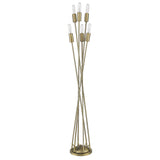 60" Six Light Torchiere Floor Lamp