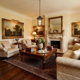 Antique Bronze Teardrop Shape Pendant Light