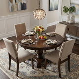 Brown Crystal Dimmable Ceiling Light With Brown Shades