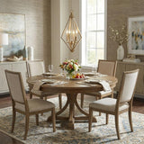 Gold Crystal Four Light Dimmable Ceiling Light