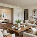 Callie 1-Light Country White Pendant