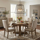 Bronze Metal Five Light Dimmable Ceiling Light