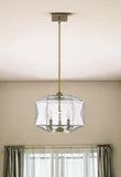 Loft 3-Light Brass Pendant