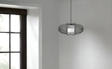 Bronze Crystal Dimmable Ceiling Light With Copper Shades