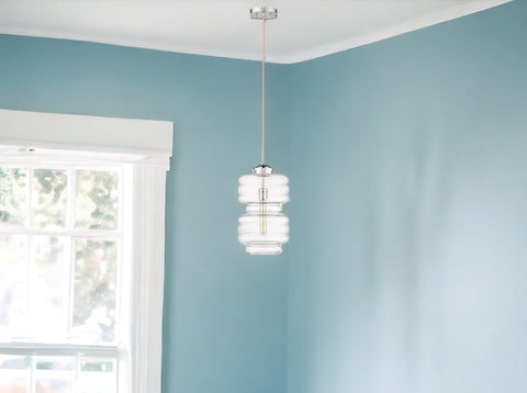 Ballina 1-Light Polished Nickel Mini-Pendant