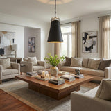 Faza 1-Light Matte Black Pendant