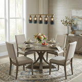Monet 5-Light Brass Pendant