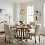 Tholos 1-Light White Pendant