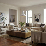 Tholos 1-Light White Pendant